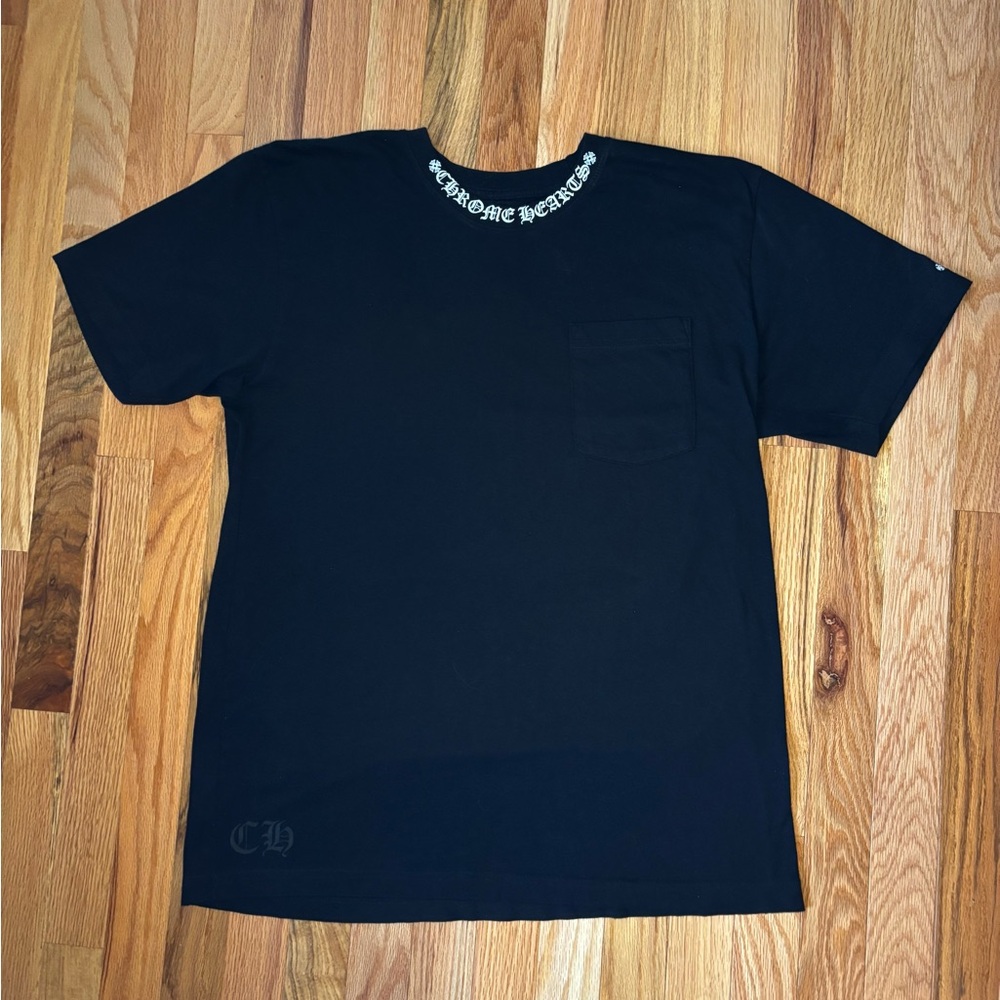 Chrome Hearts Black Short Sleeve Tee